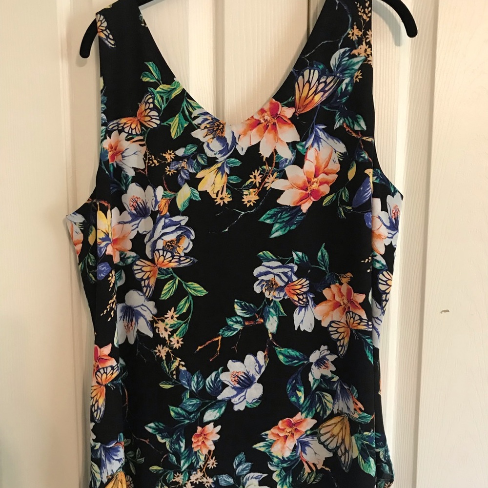 Chico’s Double Neckline and Reversible Camisole Top